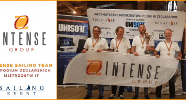 INTENSE Sailing Team na podium Żeglarskich Mistrzostw Polski branży IT!