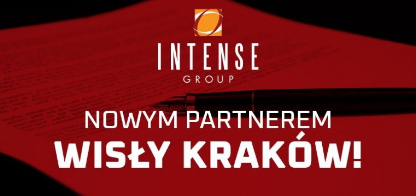 INTENSE Group – the new partner of Wisła Kraków!